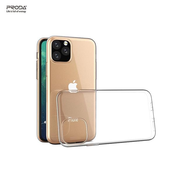 

fashion cell phone case proda lintle crystal clear slim shockproof soft tpu cover full body protective case for iphone 11 5.8 6.1 6.5 inch