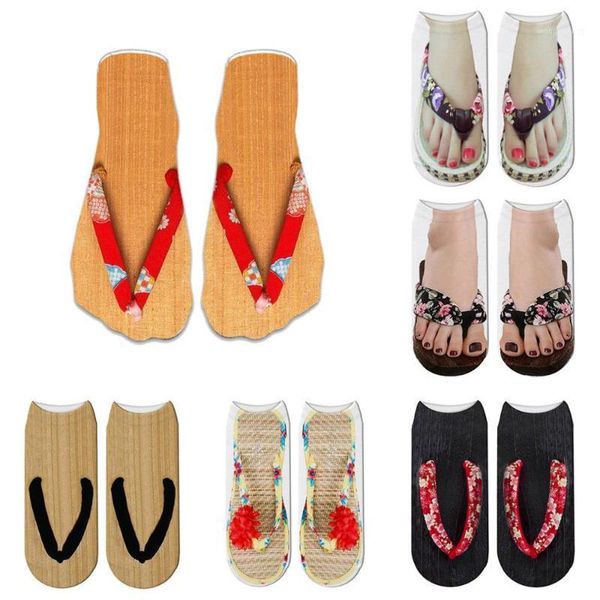 

new design funny printed socks short animal women socks terror novelty fashion cute low cut ankle 5zws1061, Black;white