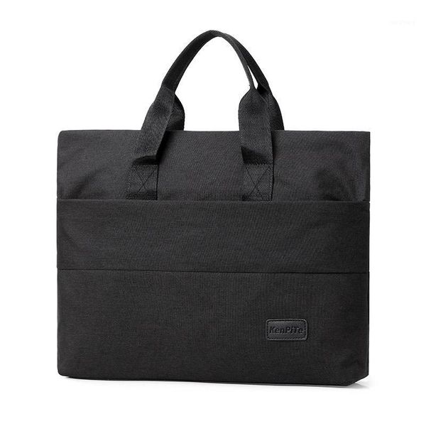 

fashion male female business briefcase men's handbag soild color lapbags notebook handbags1