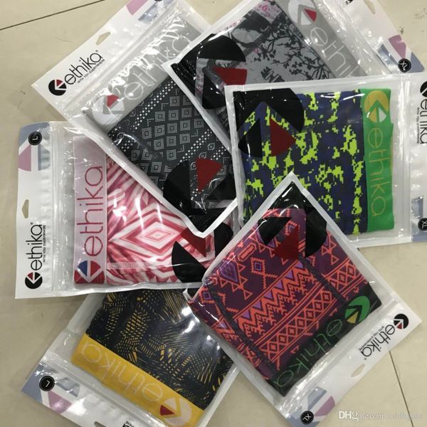 

designer underwear ethika 22 style colorful swimming trunks box shorts for men selling underwear men boxer briefs comfortable boxer shor