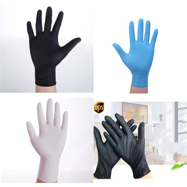 

nitrile disposable powder in 100pcs gloves stock usslimerence foodstuff chemical industry home use sky blue long-xl (30cm) f3fb