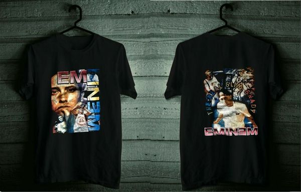 

rare vintage 1998 90s rap tour eminem slim shad collectorss casual plus size hip hop style 3xl sport hooded sweatshirt hoodie t shirt