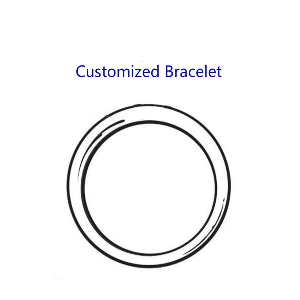 

famous brand titanium steel bangle & bracelets stone classical fashion women men pulseira gift party 200928, Black