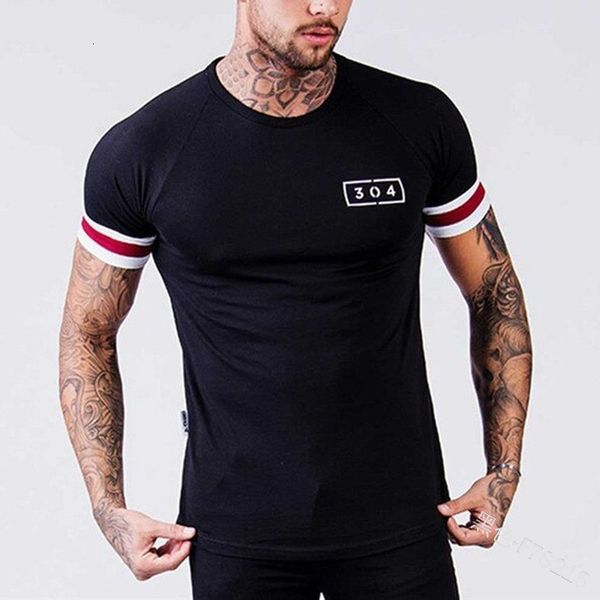 

mens designer fitness striped tshirts fashion short sleeved mens summer patchwork man o neck regular length tees, White;black