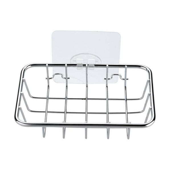 

shower practical 1pcs traceless steel bathroom soap simple for holder home storage room shelf stainless bbywku lipper