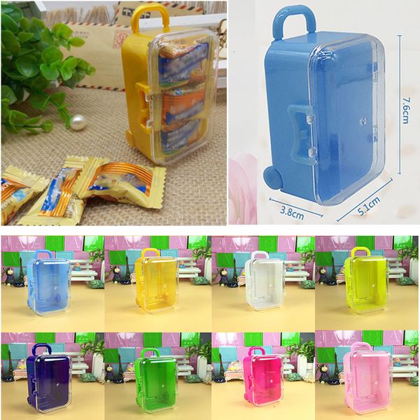 

factoryvg4zcandy mini luggage travel factory6fhiplastic box wrap for trolley case gift wedding baby shower chocolate boxes christma