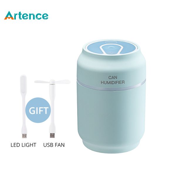 

air humidifier with mist fan & led night light new creative 200ml 3 in 1 ultrasonic essential oil diffuser for car home office ing