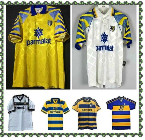 

long sleeve 1999 2000 parma retro soccer jersey home away 99 00 fuser 8 baggio 9 crespo 10 ortega 11 amoroso f cannavaro football shirt, Black;yellow
