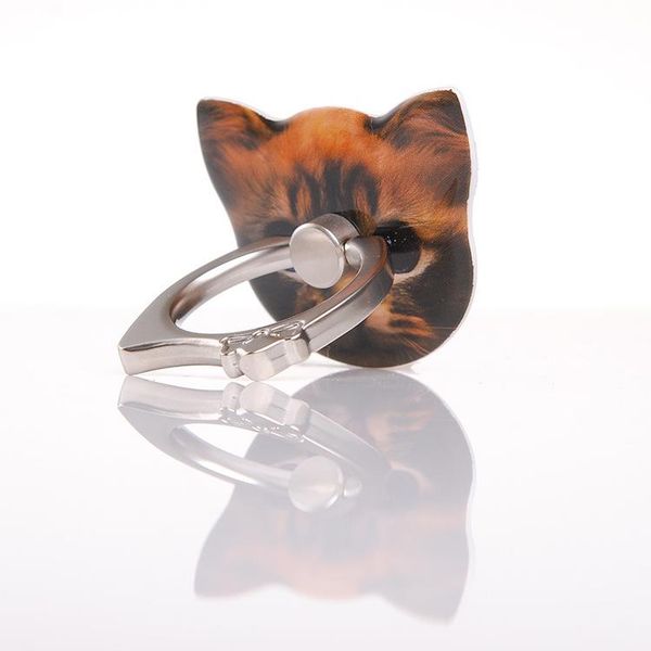 

tiger universal finger ring holder plating extending stand mobile phone ring holder for iphone x max xr 8 7 samsung stand holder wmtsyg