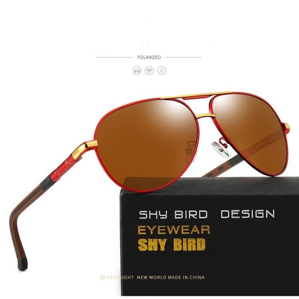 

sun driving coating vintage qiu polarized aluminum for asher brand glasses men sunglasses lens eyewear classic men/women wkdsq, White;black