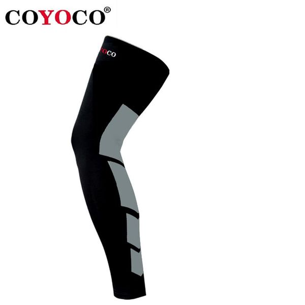 

1 шт удлиняет спорт колено protect поддержки гетры coyoco марка длинные солнцезащитный дышащие наколенники колено теплый гвардии рукав sqcel