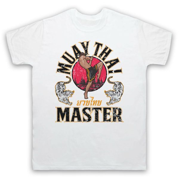 

muay thai master martial arts expert mma fight slogan mens new summer style print for male customize a hooded sweatshirt hoodie men t shirt