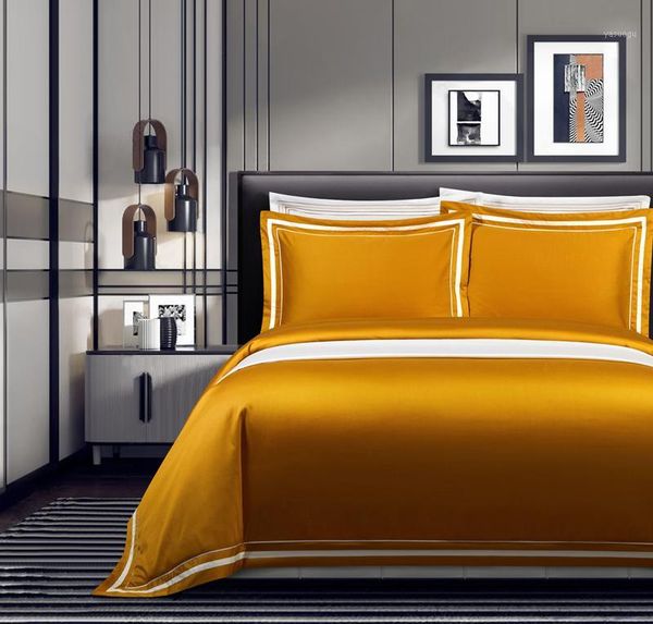 

1000tc egyptian cotton bedlinen bedcover gold gray burgundy duvet cover pillowcase bedding set bed set1