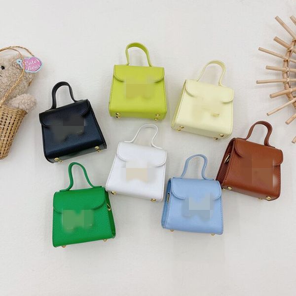 

letter print designerrs children handbag fashion baby bag girls shoulder bags kids purse and handbags coin wallet, Black