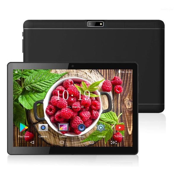 

tablet pc est 10 inch android 9.0 tablets 6g 128gb storage gms certified dual sim card slot and cameras wifi 4g phone tablet1