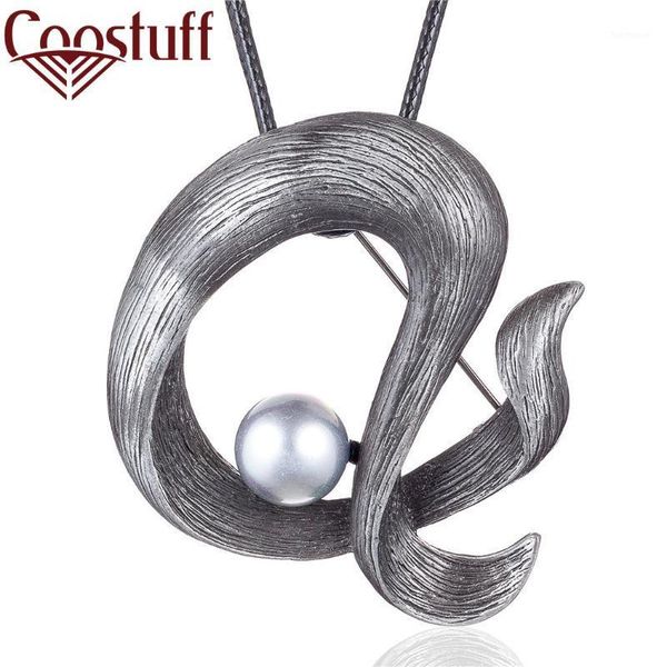 

vintage jewelry long necklace for women pendant color beads black rope chain fashion jewellery suspension choker ale 20201, Silver