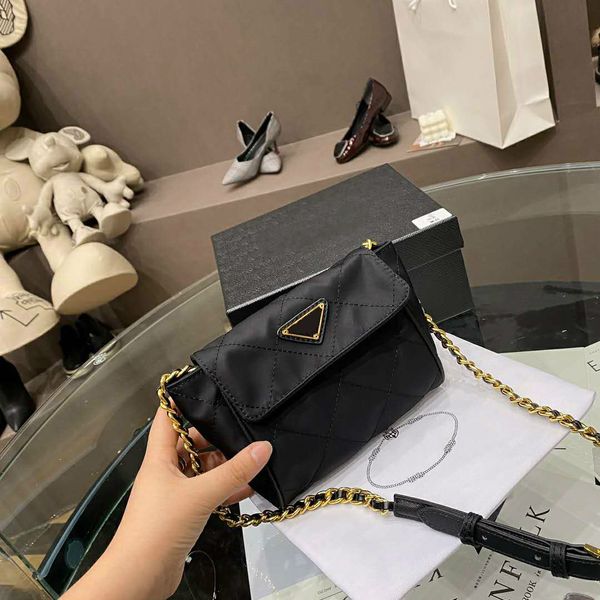

women's crossbody bags bags new shoulder chain bags small size inerior pocket hasp solid color with gift box #shelala