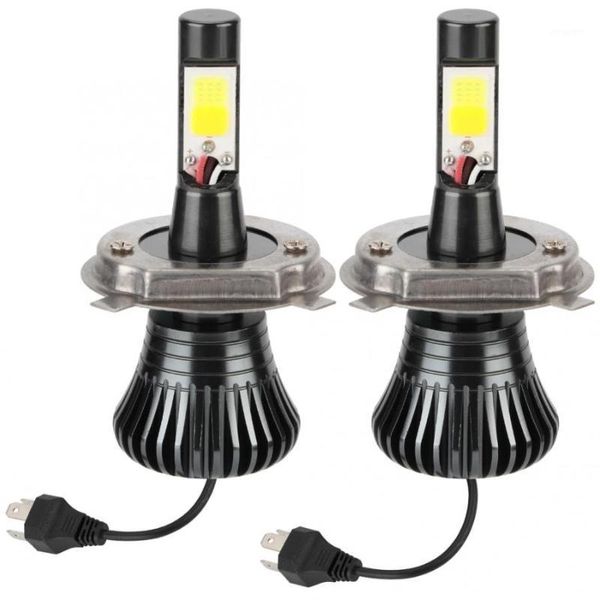

2pcs 8000lm super bright car led foglight conversion kit fog lamp bulbs for h4 6500k 12v/24v vehicle aluminum auto accessories1 lights