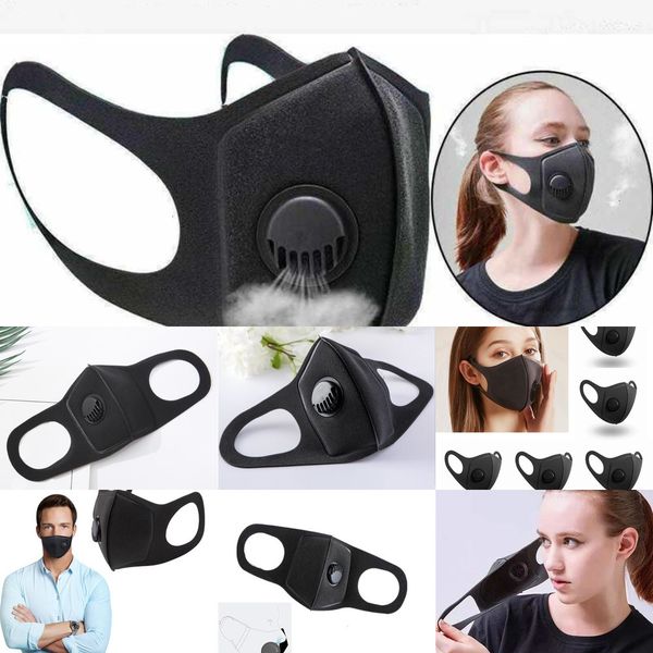 

sponge black pm2.5 face haze 1pc original anti breath valve anti-dust mouth mask activated carb 98od98od 2fa4