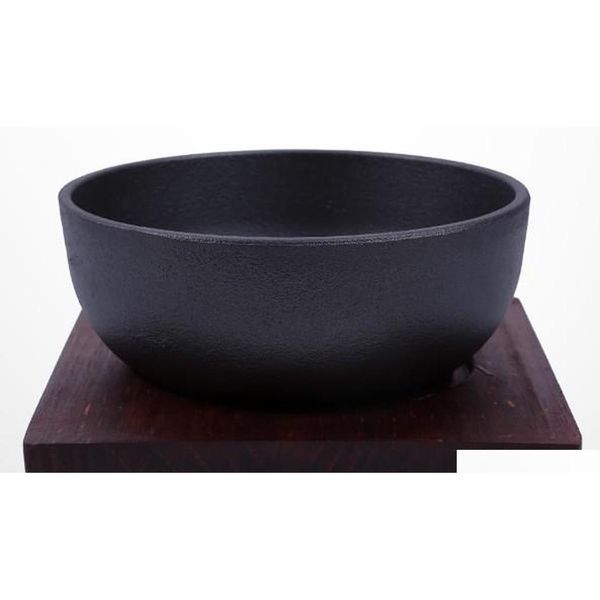 

teppanyaki cast iron bowl japan and south korea iron rice bowl mix rice special pan fry chestnuts sunflower seed nonst sqcqnx item_home