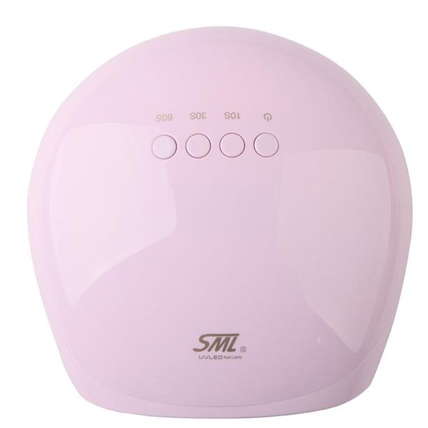 

wholesale supplies electric uv gel drying machine manicure polish curing led nail lamp nail tool pink