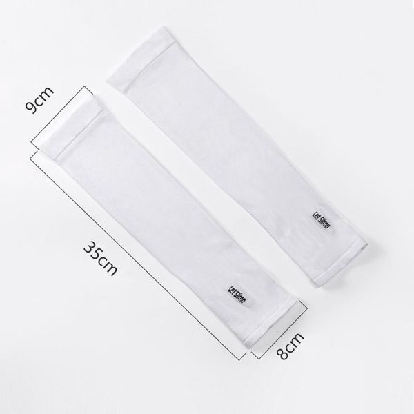 

ice fabric arm sleeves warmers sun uv protection running cycling sunscrees bands for women cool summer outdoor arm cover wmtpja, Blue;gray