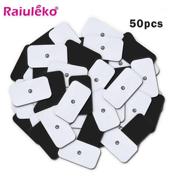 

electric massagers 50pcs electrode pads for massage tens acupuncture digital therapy massager pad slimming body machine patch1