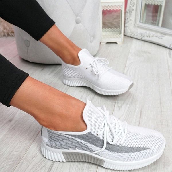 

Woman Sneaker Ladies Comfortable Up Women's Breathable Vucanized Flat Women Casual Lace Female Fahsion Walking Shoes Plus Size #6d0t