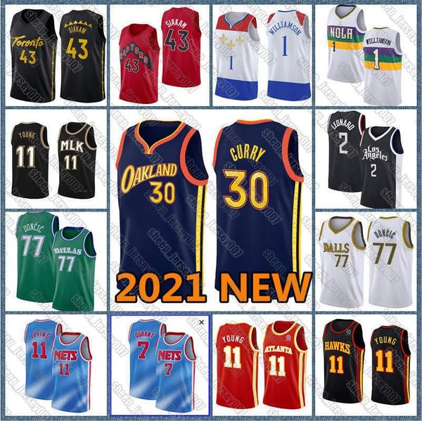 

stephen 30 curry golden state warriors james 33 wiseman kawhi 2 2021 leonard trae 11 young kyrie irving 7 kevin 77 doncic durant, Black;red