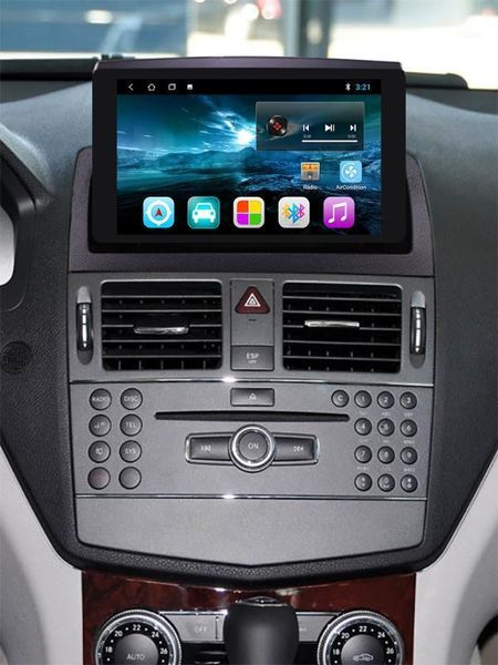 

8.8'' android car navigation radio car dvd player for c200 w204 2005-20121