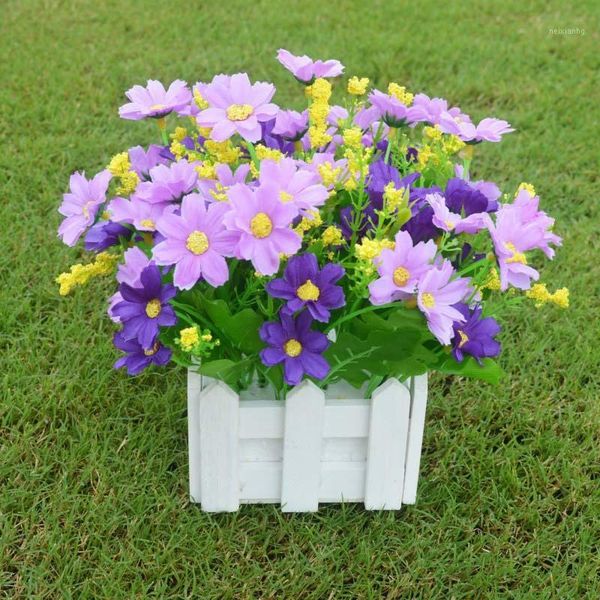 

decorative flowers & wreaths fake flower pot decoration artificial potted for indoor home party js221