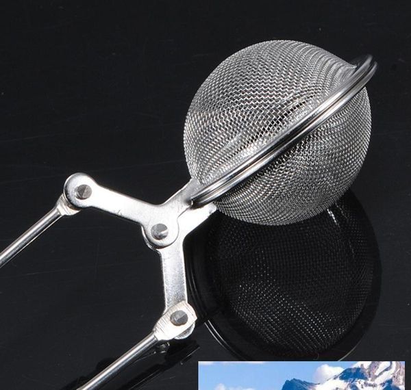 

4.5cm tea infuser 304 stainless steel sphere mesh tea strainer coffee herb spice filter diffuser bbynbl packing2010