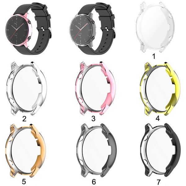 Soft TPU Caso de Alta Qualidade para Relógio Inteligente Huami Amazfit GTR 2 / 2E Tampa Full Protective Flexible Bumper Fino Shell à prova de choque