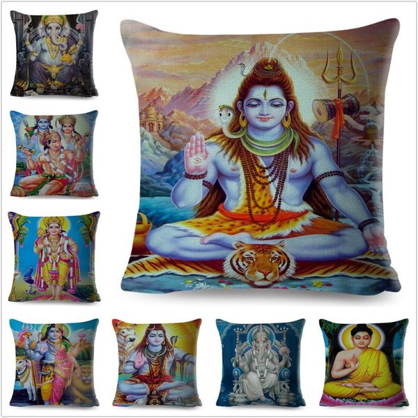 

красочная мифология shiva подушка для подушки для подушки для белья