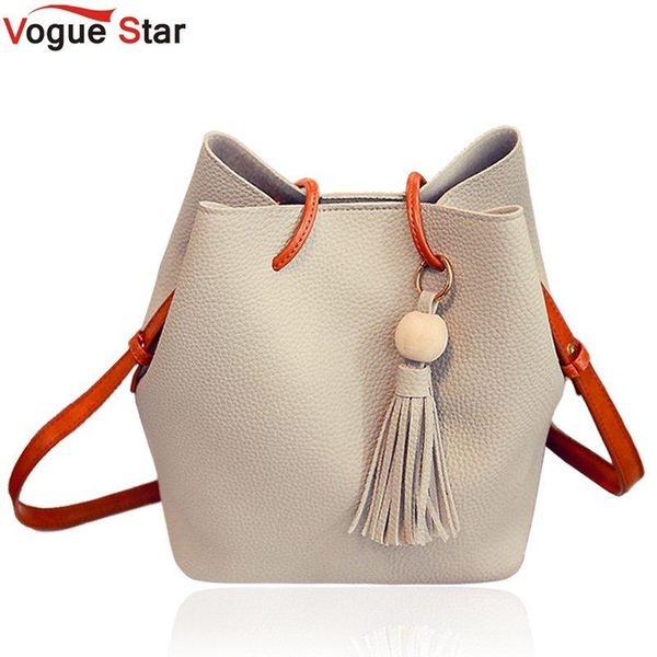 

vogue star fashion casual tassel women bag litchi pu leather women handle bag single shoulder crossbody lb175