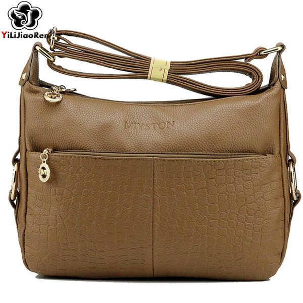 

hbp brand soft leather shoulder bag with stone pattern luxury handbags women