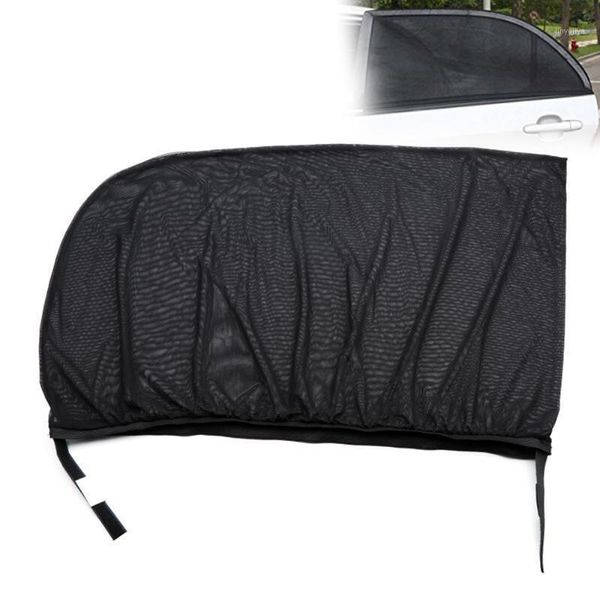 

car sunshade 2 pcs side window sunscreen anti-mosquito curtain blackout sun gauze net protection universal1