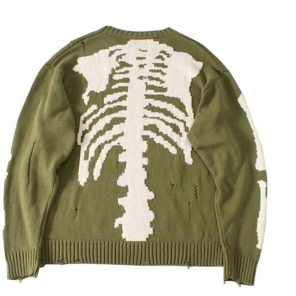 

2021 new luxury men winter gentleman kapital skeleton bone mesh sweaters asian cardigans plug high size # n427 6dsi, White;black