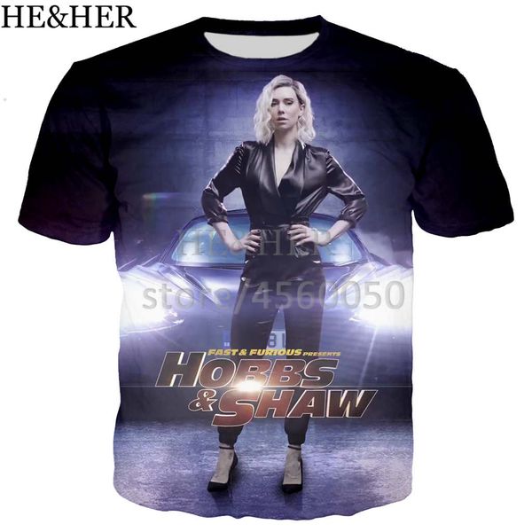 

new movie hobbs shaw 3d print shirts anime anime humor men clothing