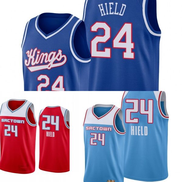 

sacramento kings men buddy hield basketball jersey, Black