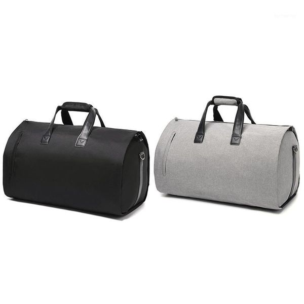 

travel bag men's waterproof oxford cloth suit bag shoulder handbag travel1
