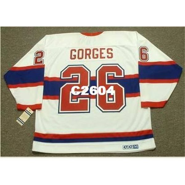 

mens #26 josh gorges montreal canadiens 1946 ccm vintage retro home hockey jersey or custom any name or number retro jersey, Black