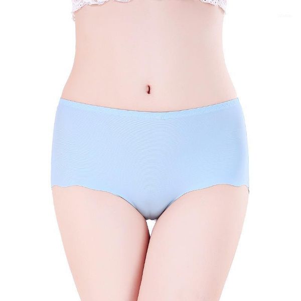 

women's panties plus size -4xl one piece seamless lingerie ultra-thin women's underwear intimates briefs mid-rise bielizna damska, Black;pink