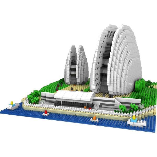 

9915 3962pcs architecture city set landmarks grand theater diy building blocks educational kids toys for children wmtayd