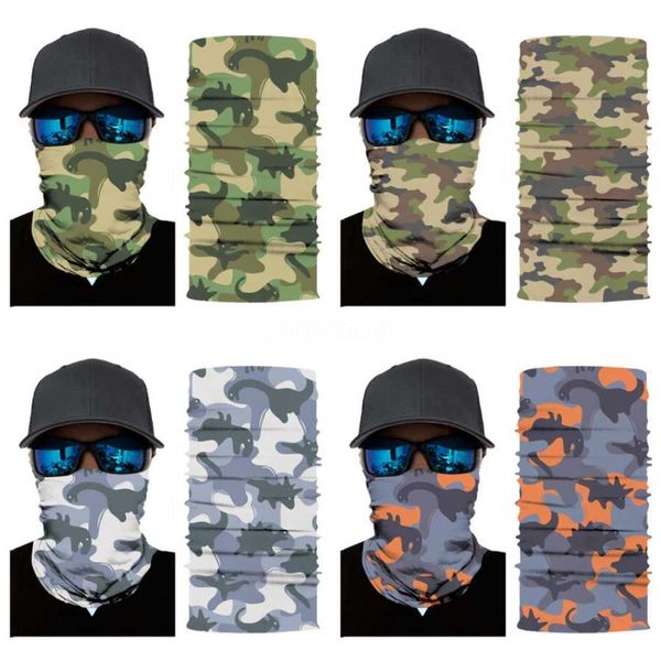 

unicorn cycling masks sun protection face cover hiking magic skull scarf cycling bandana without mask filter 19*30cm cca12187 30pcs#215, Blue;black