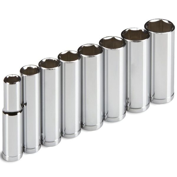 

новый профессиональный 8pc 3/8 дюйма-drive deep оправа set, metric, 10 мм-19 мм