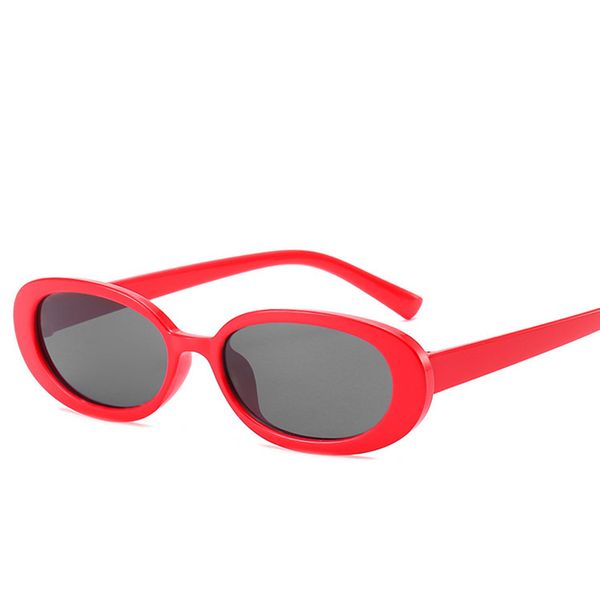 

classic oval women cow color women's stylish fashion small shades uv400 sunglasses