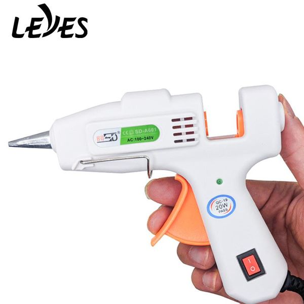 

20w melt glue gun high temperature heater diy hand tools set electric industrial repairs tool with sticks 7mm 110v us mini