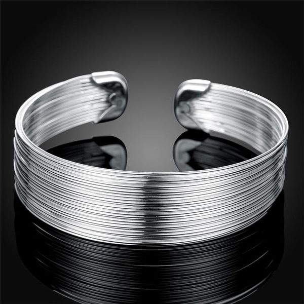 

specials fashion silver color jewelry charm female multi line bangle women jewelry wedding cute charms b023 h sqcnrq, Black