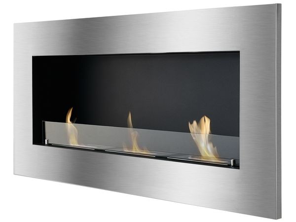 

recessed wall ventless bio ethanol fireplace